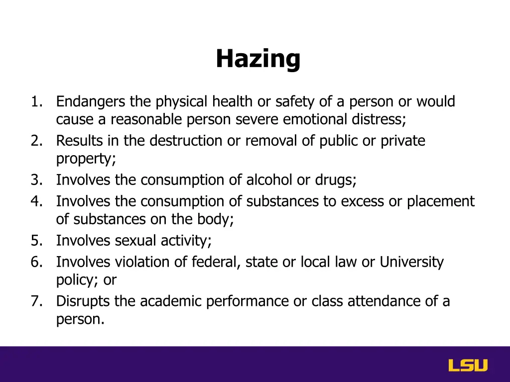 hazing 3
