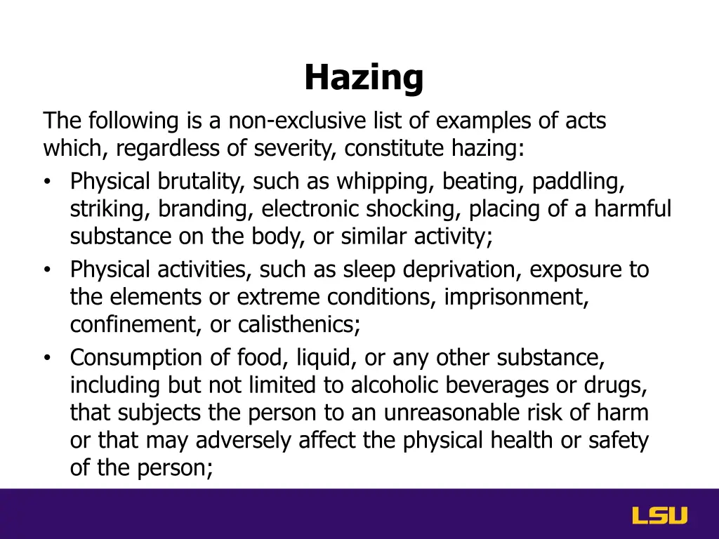 hazing 5