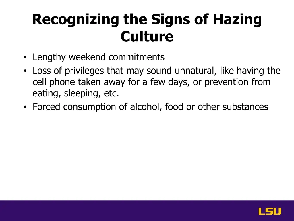 recognizing the signs of hazing culture 1