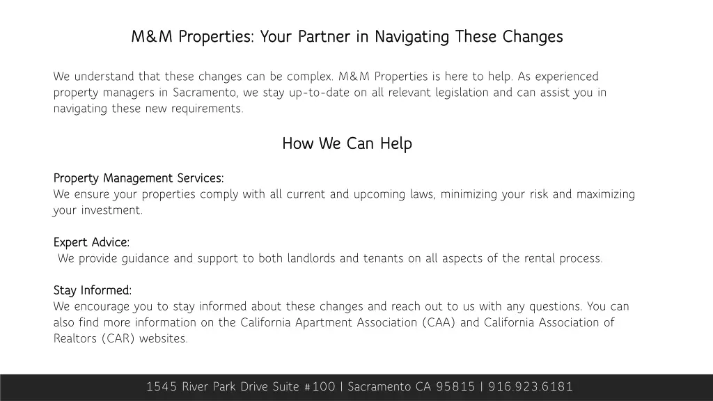 m m properties your partner in navigating these