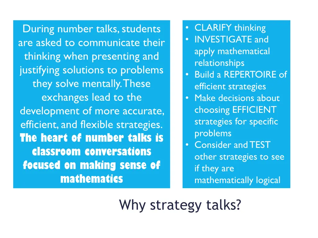 clarify thinking investigate and apply