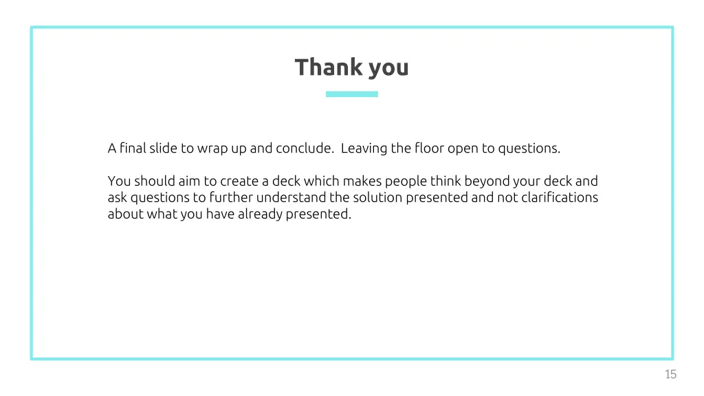 thank you