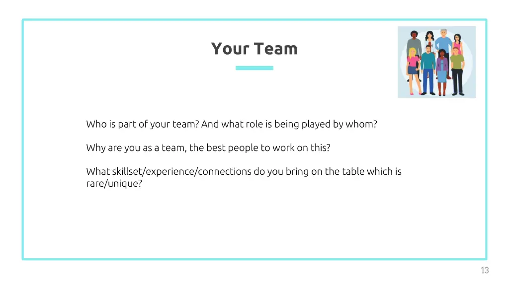 your team