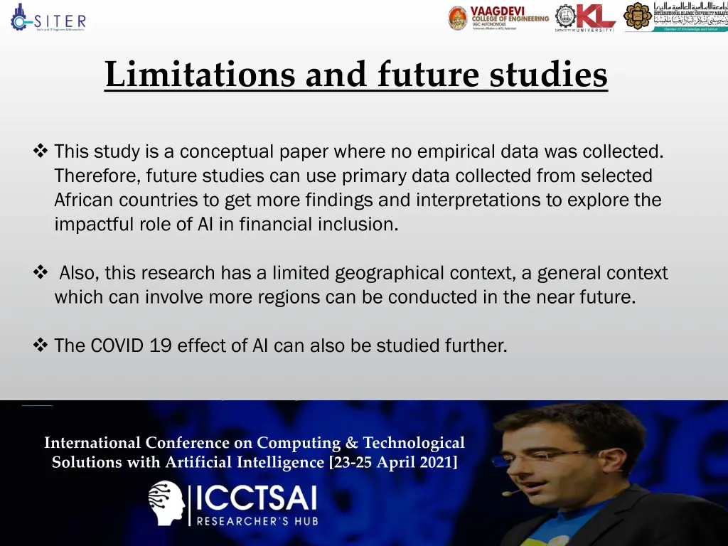 limitations and future studies