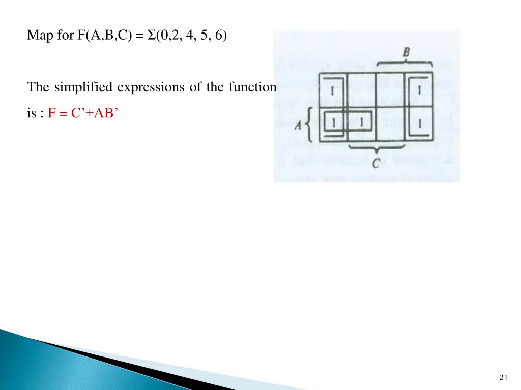 map for f a b c 0 2 4 5 6