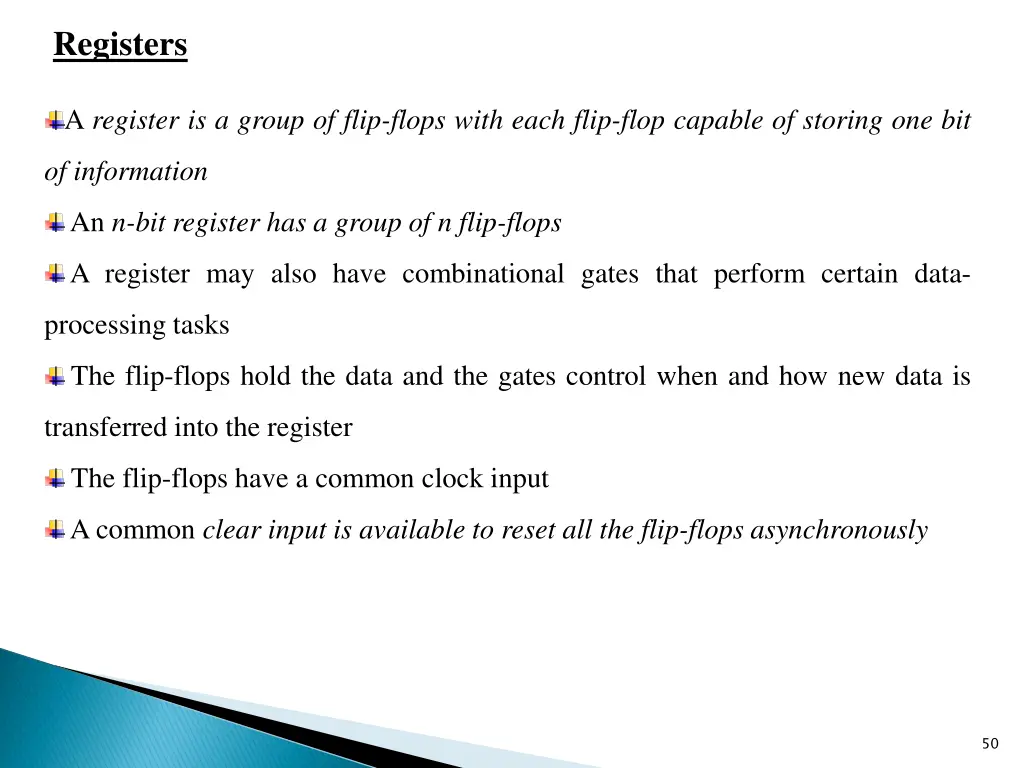 registers