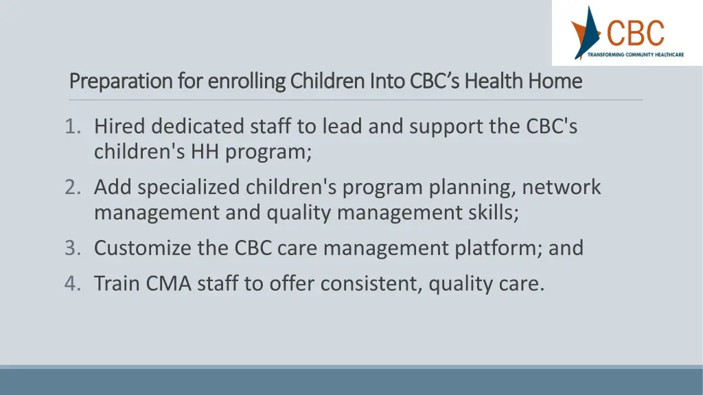 preparation for enrolling children into
