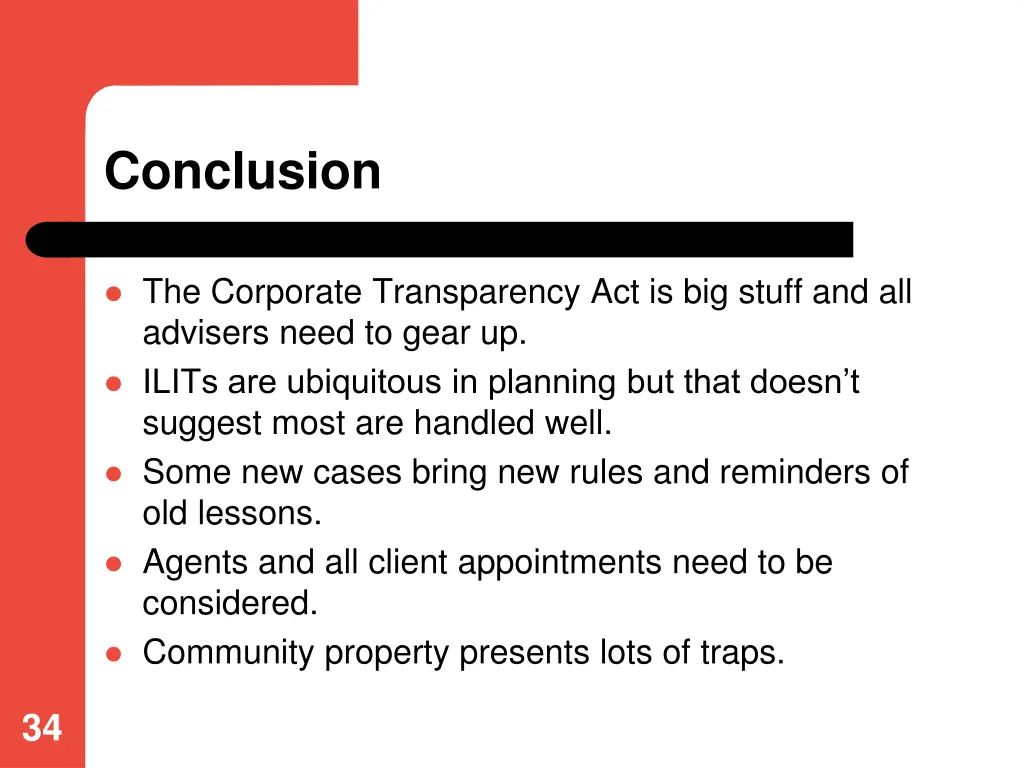 conclusion