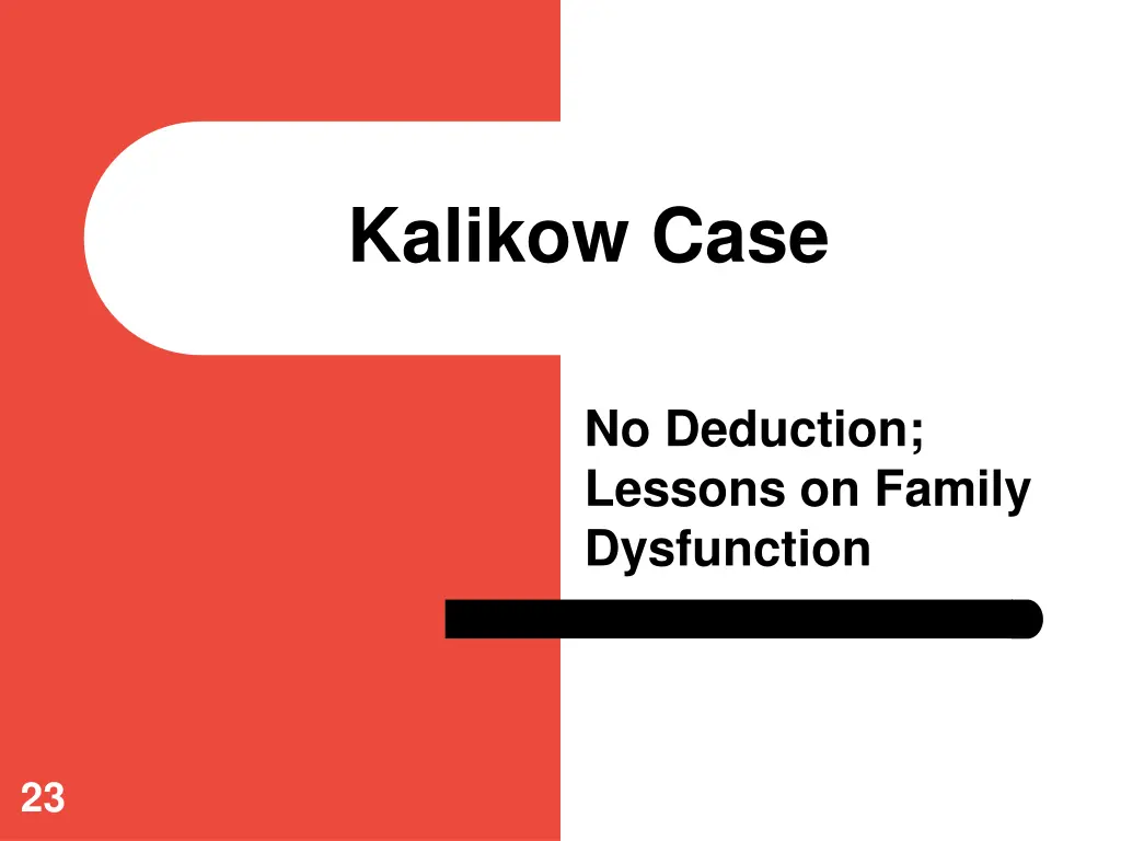 kalikow case