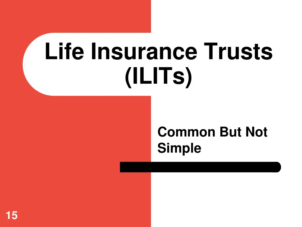 life insurance trusts ilits