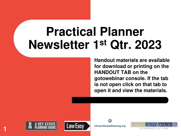 practical planner newsletter 1 st qtr 2023