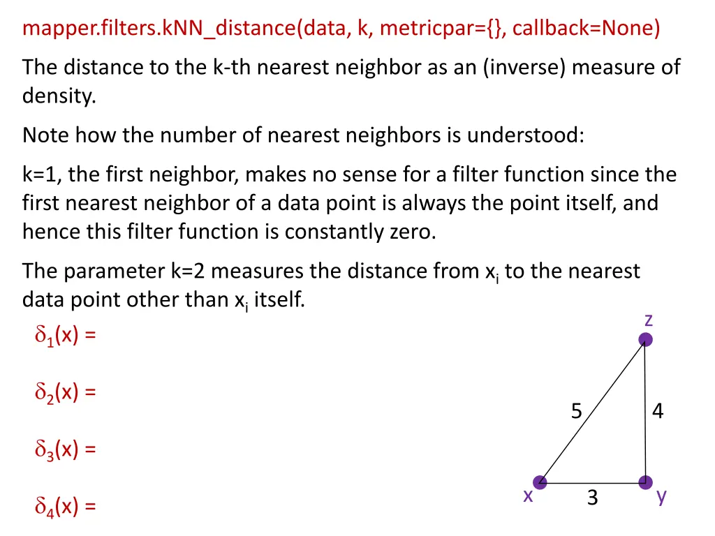 mapper filters knn distance data k metricpar 1
