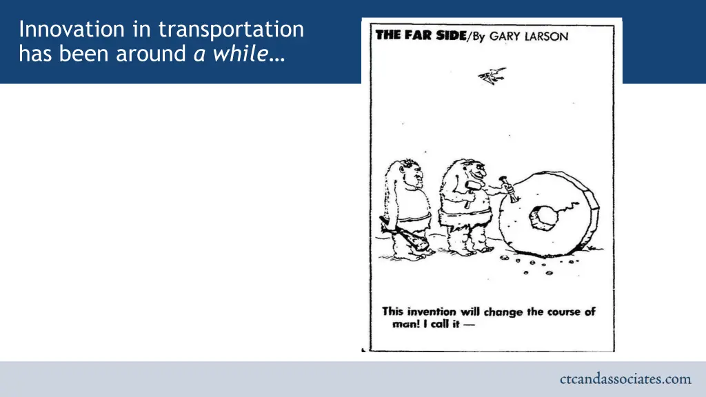 innovation in transportation has been around