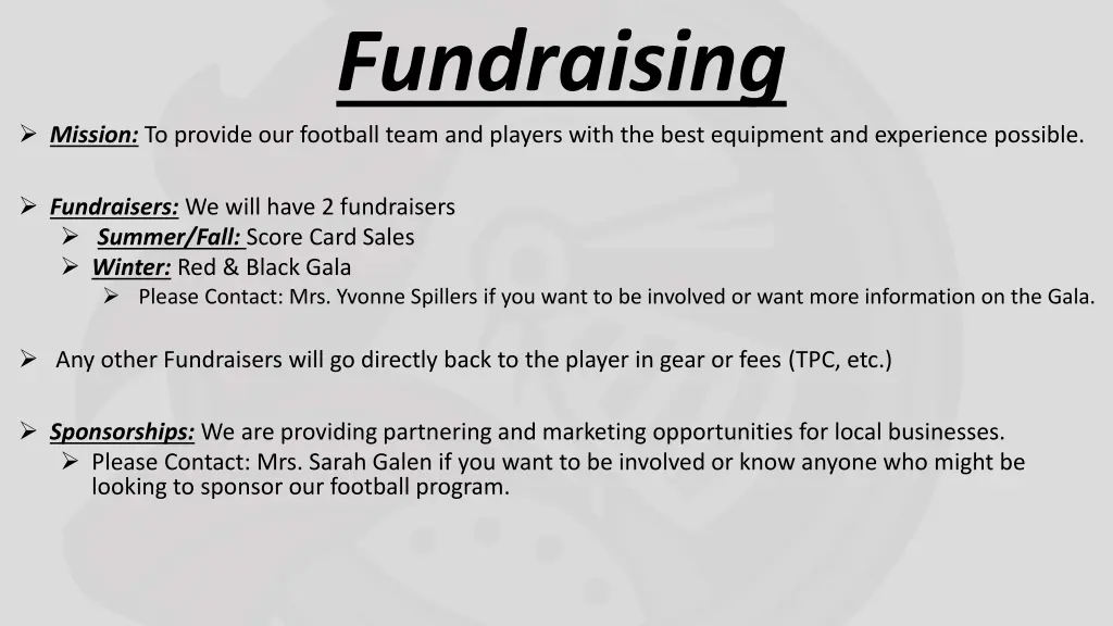 fundraising