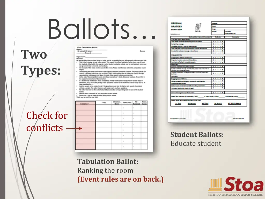 ballots two types