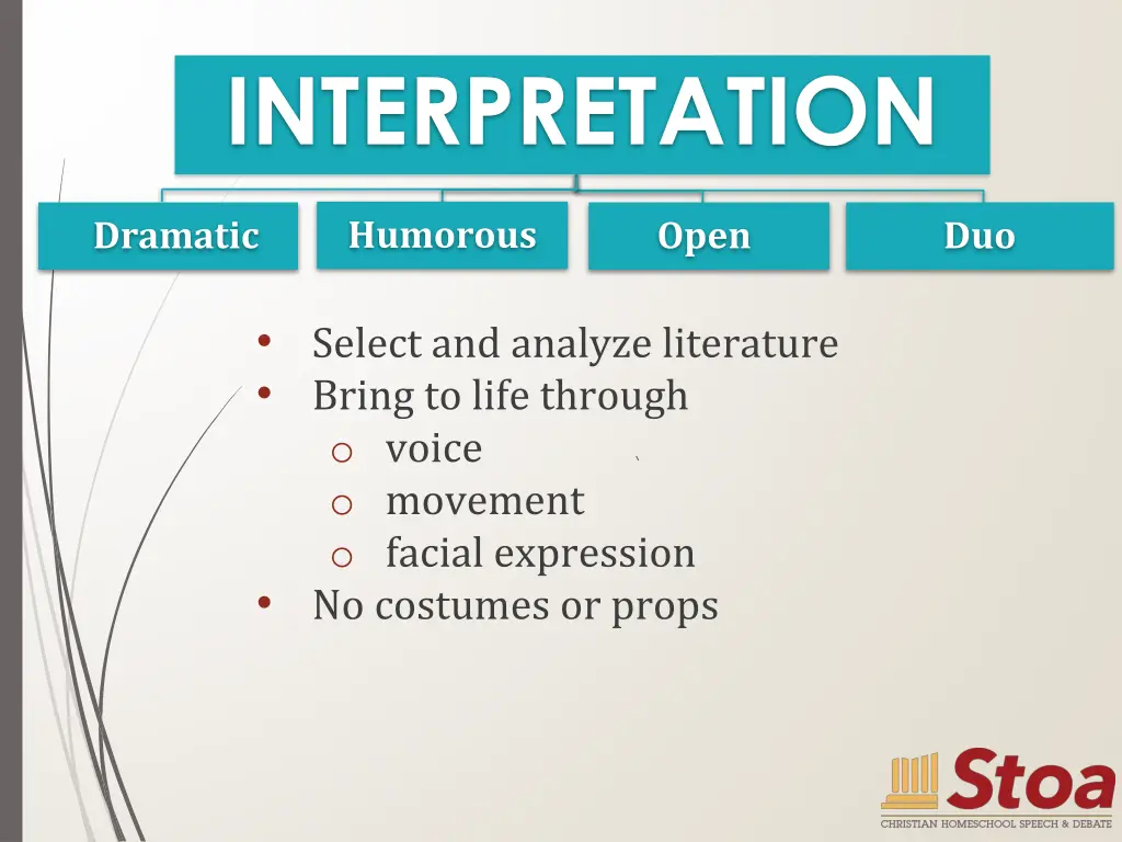 interpretation