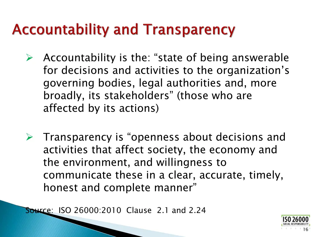 accountability is the state of being answerable