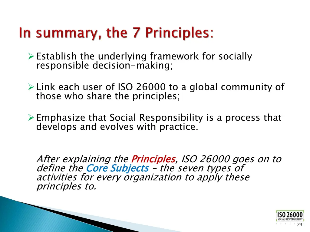 establish the underlying framework for socially