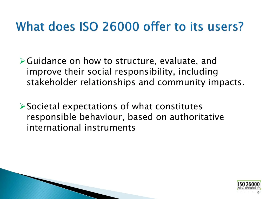 guidance on how to structure evaluate and improve