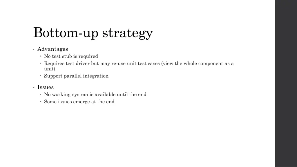 bottom up strategy 1