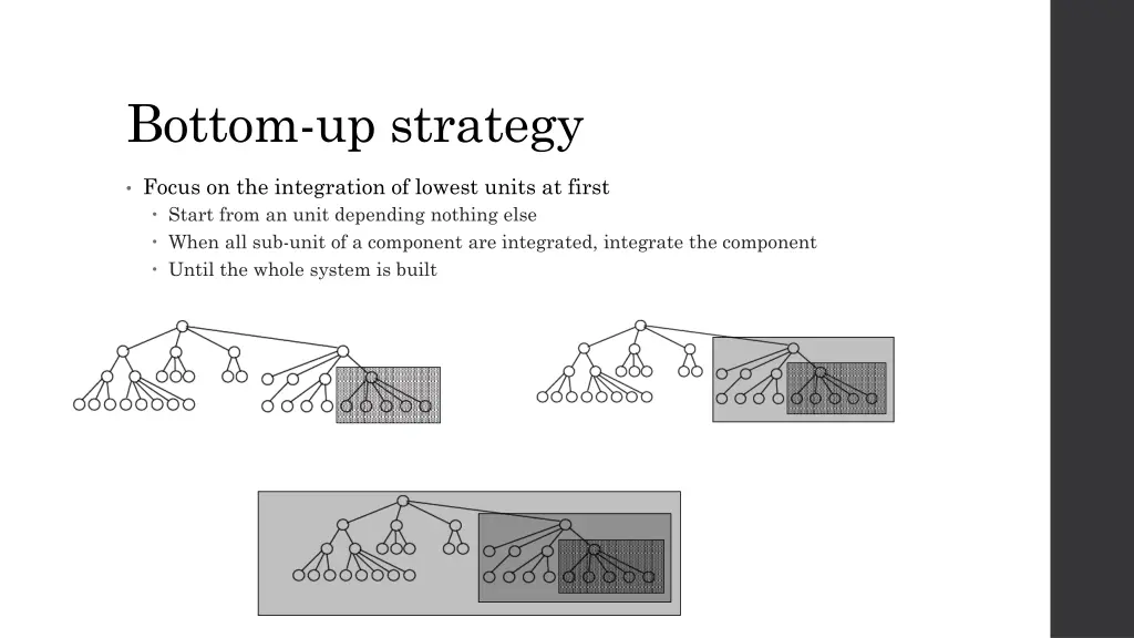 bottom up strategy