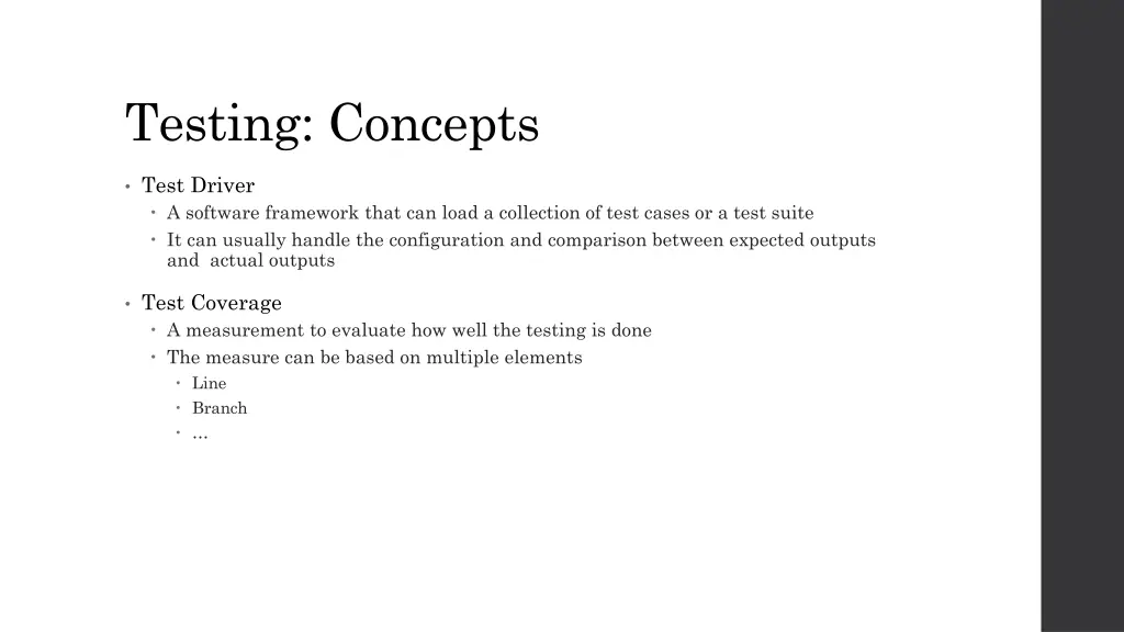 testing concepts 3