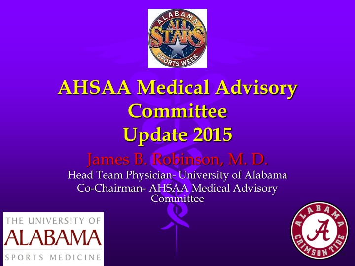 ahsaa medical advisory committee update 2015