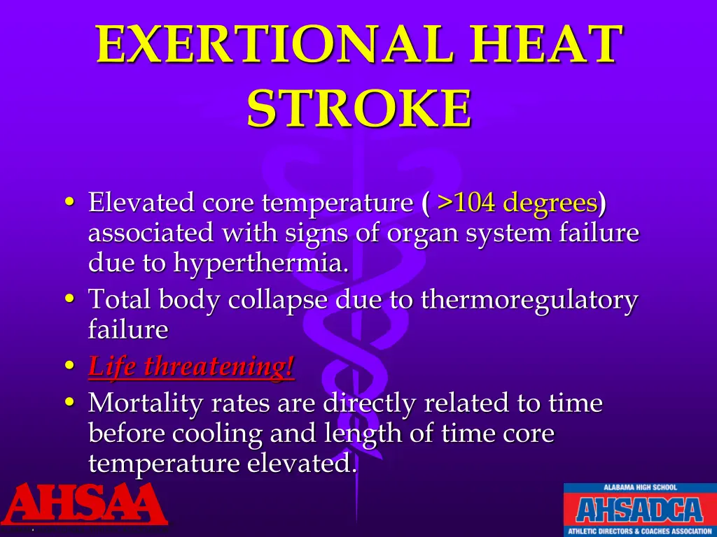 exertional heat stroke