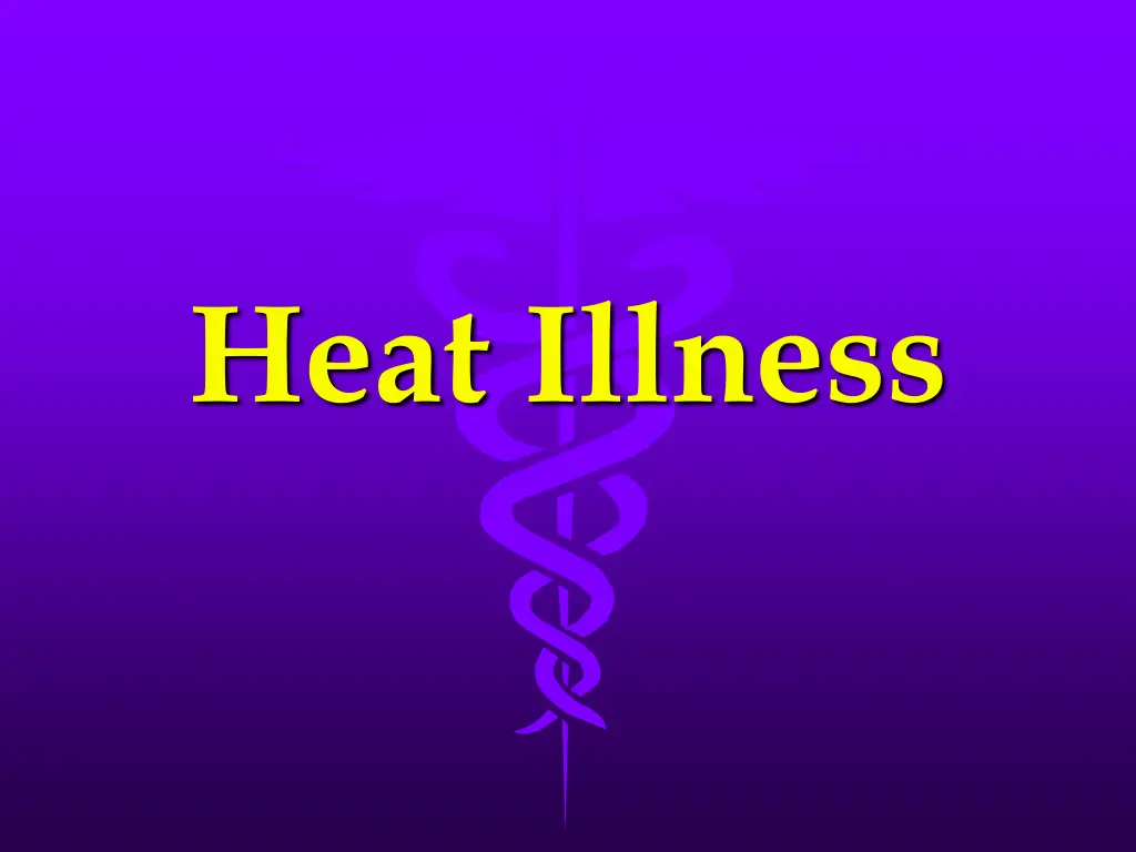 heat illness