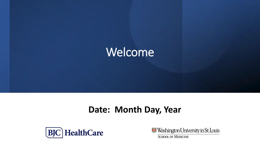 welcome welcome