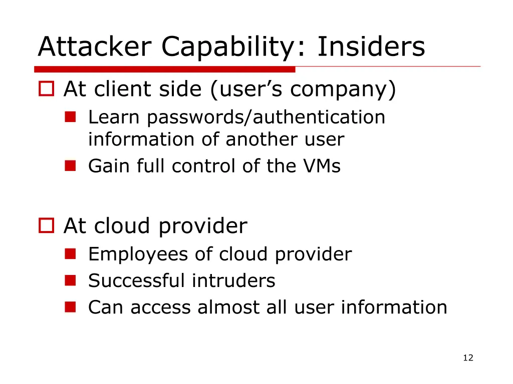 attacker capability insiders