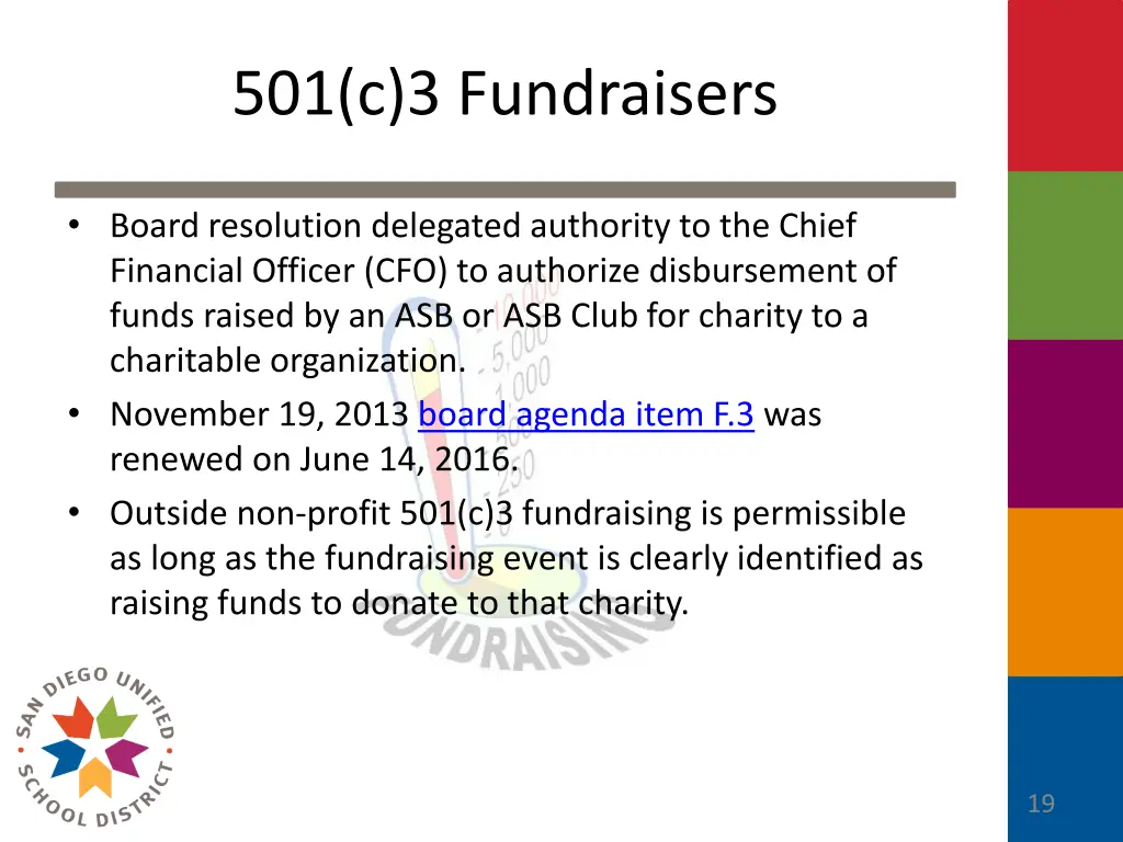 501 c 3 fundraisers