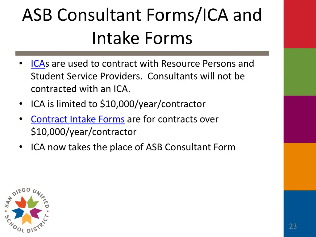 asb consultant forms ica and intake forms