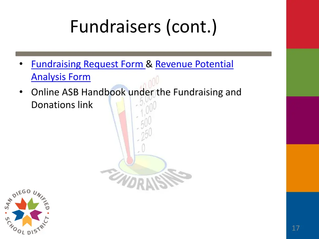 fundraisers cont