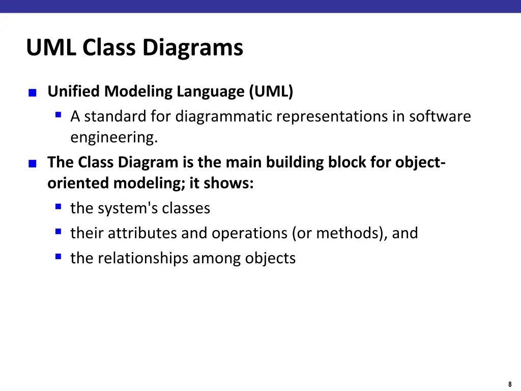 uml class diagrams