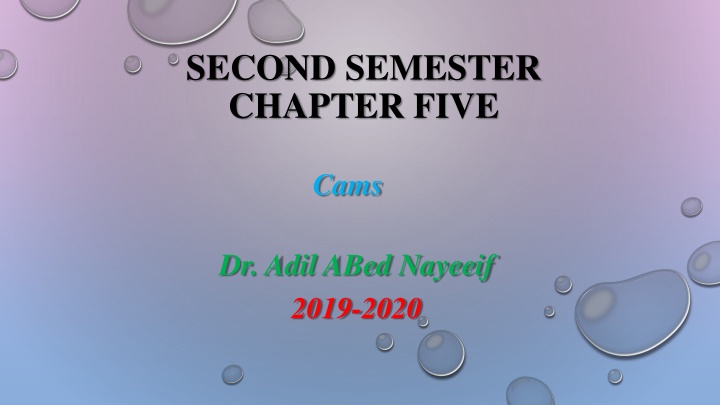 second semester chapter five