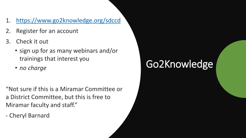 1 https www go2knowledge org sdccd