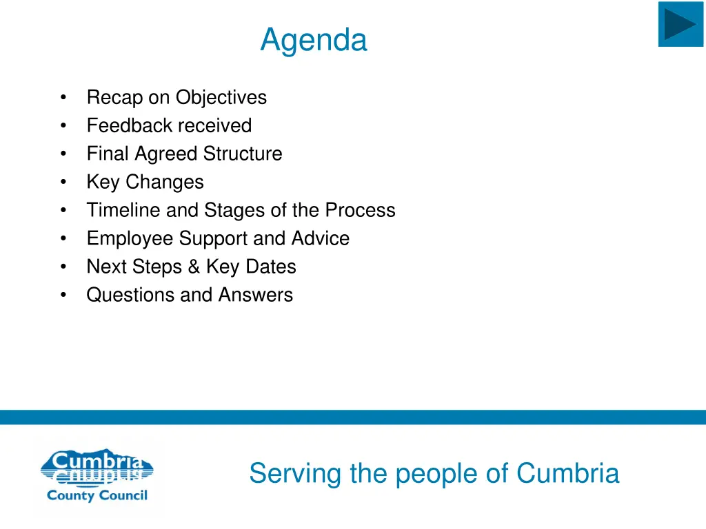agenda