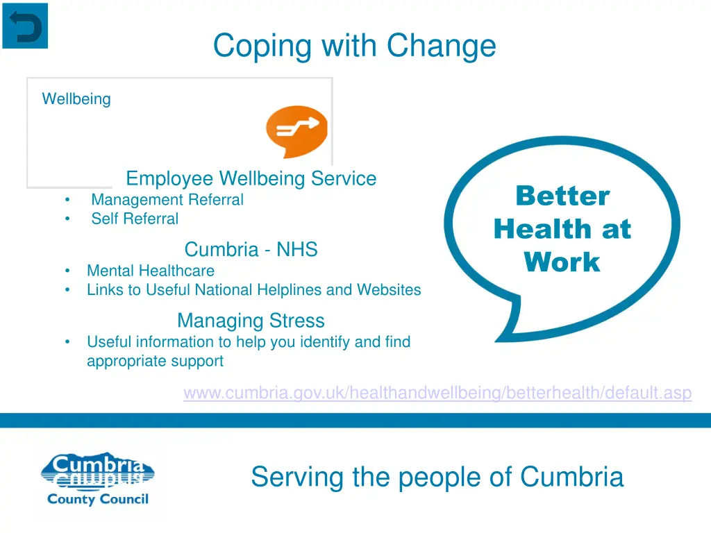 coping with change