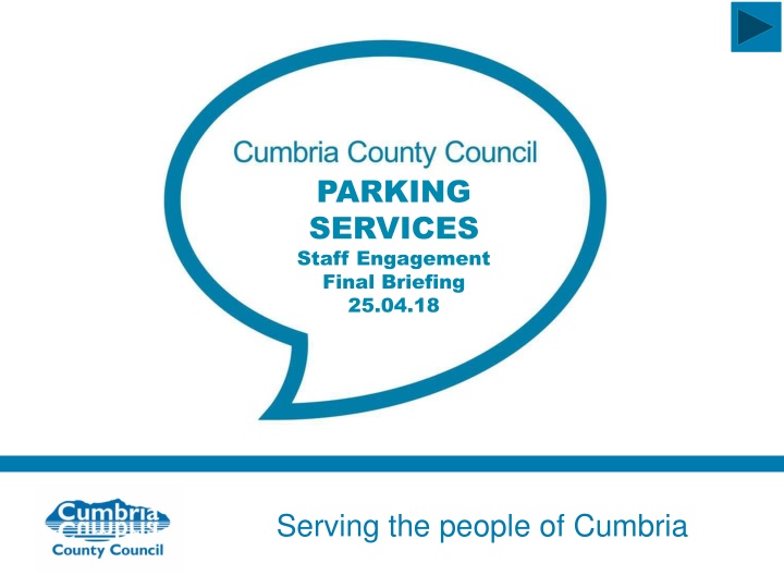 parking services staff engagement final briefing