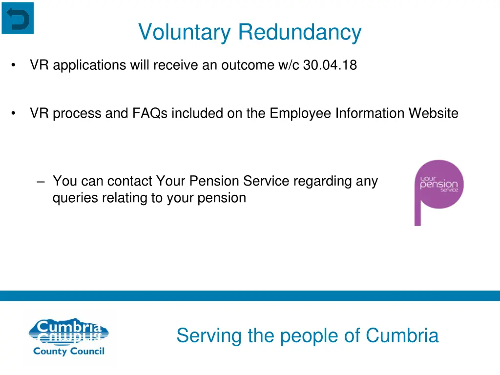 voluntary redundancy