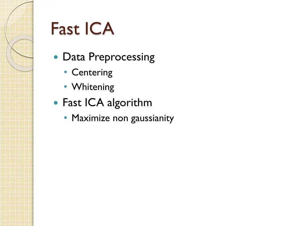 fast ica