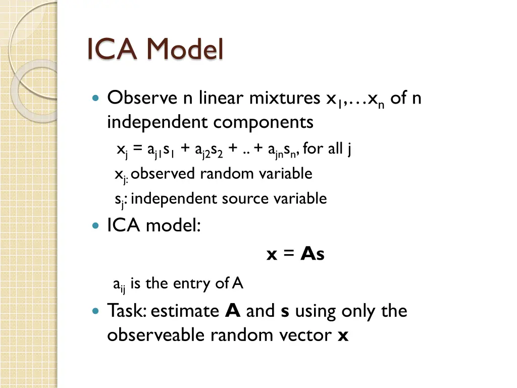 ica model