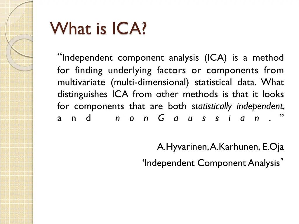 what is ica