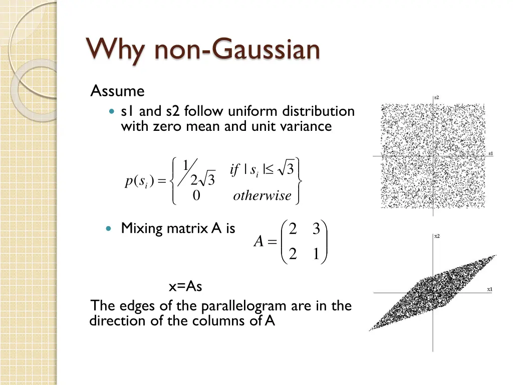 why non gaussian 2