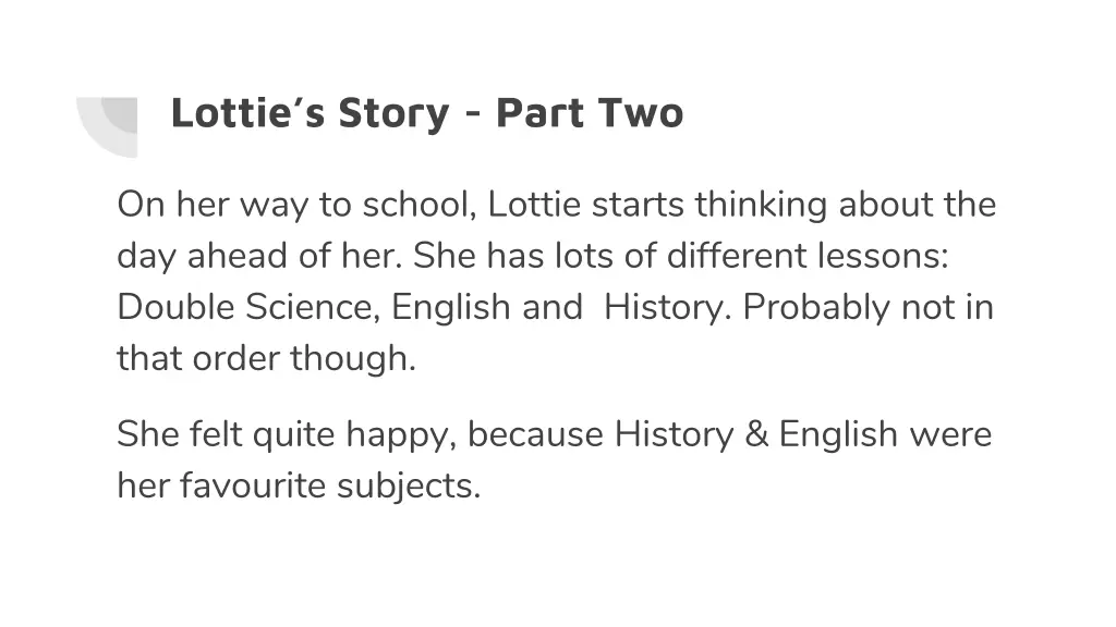 lottie s story part two