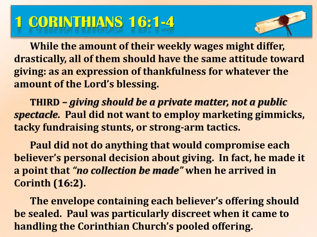 1 corinthians 16 1 4 6