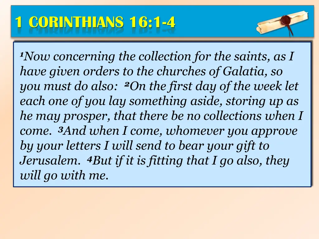 1 corinthians 16 1 4