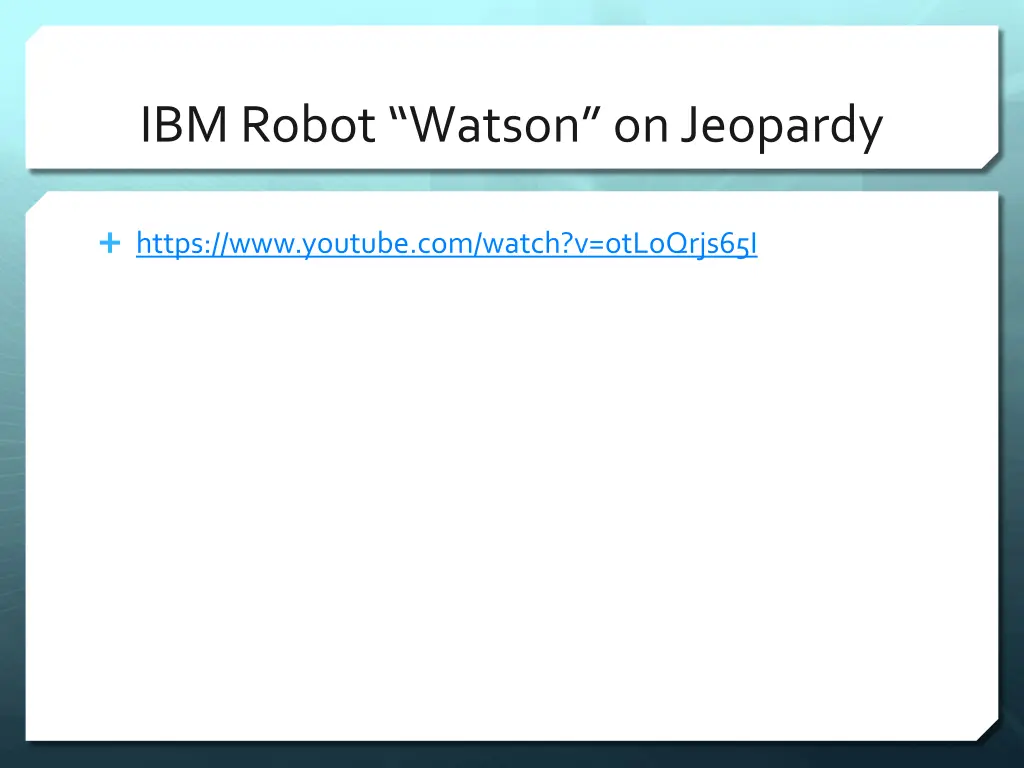 ibm robot watson on jeopardy