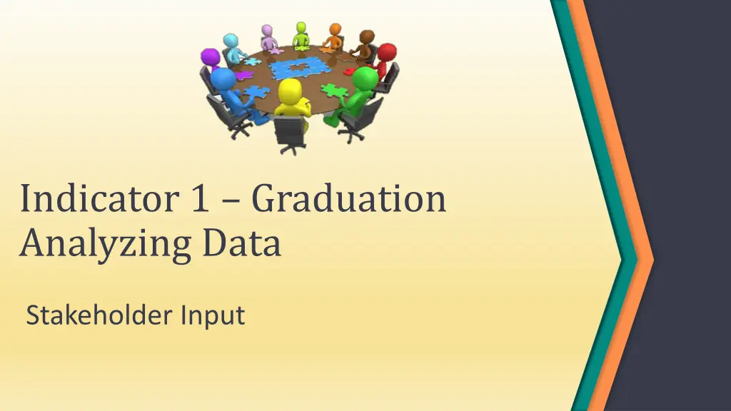 indicator 1 graduation analyzing data